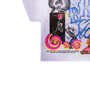T-shirt oversize à manches courtes pour homme, streetwear, motif imprimé, col rond, jersey de coton, coupe classique - Product Image 3