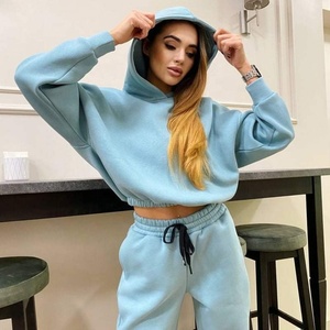 Ensemble de survêtement long pour femme, imprimé, imperméable, avec haut de sport à capuche, style western, streetwear, veste, directement de l'usine, livraison DHL pour l'hiver - Product Image 4