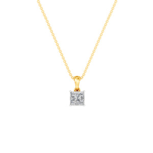Collar de Oro Sólido de 14K, 9K, 10K y 18K con Diamantes de Laboratorio, Certificado IGI, Fabricante de Joyería Fina Ética, Venta al Por Mayor, RJC OEM ODM NK706454 - Product Image 1