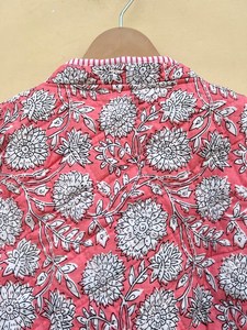 Nouvelle veste pour femme de qualité supérieure, faite à la main, pour l'hiver, le printemps et l'automne, écologique, imprimée numériquement, respirante, à séchage rapide, 100% coton - Product Image 4