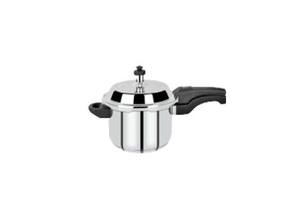 Stainless Steel Pressure Cooker 5 L Outer Lid <b>Pot</b> Compatible With Gas Stove And <b>Induction</b> Cookware - Product Image 1