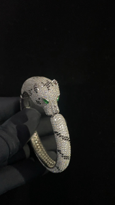 925 Sterling Silver Diamond Bracelet Elegant Luxury Style Jewelry <b>for</b> Women <b>Men</b> Daily Party Wear Gift - Product Image 5