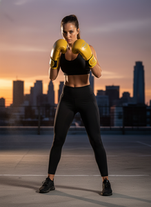 Guantes de Boxeo de Cuero Vacuno Premium con Cierre para Entrenamiento, Sparring, Combate, Uso en Casa y al Aire Libre - Product Image 4