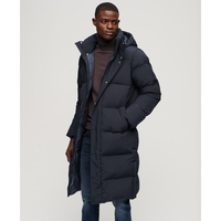 Veste matelassée pour homme, col montant, logo personnalisé sur le devant, fine, imperméable, respirante, style streetwear