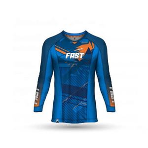 Maillot de course personnalisé pour moto, VTT, motocross, coupe-vent, manches longues, impression par sublimation - Product Image 3