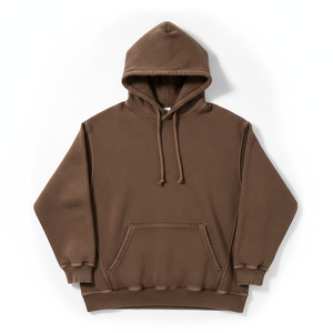 Sudadera con Capucha de Felpa Francesa con Cordón, Estilo Urbano, de Alta Calidad, con Logotipo Personalizado, Sudadera Esencial para Hombre - Product Image 1