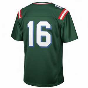 Camiseta de Fútbol Americano para Hombre, Ropa Deportiva, MOQ Bajo y Servicio OEM, Camiseta de Fútbol Americano con Colores y Logotipo Personalizados - Product Image 2