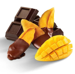 Tranches de mangue séchées moelleuses certifiées Halal, collations végétaliennes saines, fruits tropicaux déshydratés naturels, pack en vrac du Vietnam - Product Image 1