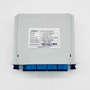 ไฟเบอร์ออปติก1 × 16ตัวแยกเทปใยแก้วนำแสง SC UPC สำหรับเครือข่ายแลนไร้สาย FTTH FTTx - Product Image 5