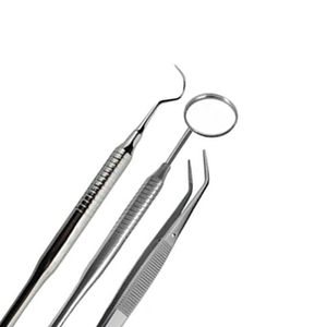 Kit de Examen Dental en Oferta, Juego de 4 Instrumentos de Diagnóstico de Acero Inoxidable, Juego de Herramientas Dentales Profesionales - Product Image 5