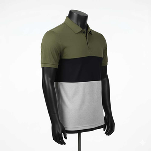Chemise décontractée pour homme en maille imprimée, respirante, avec poche, en tissu polyester durable, idéale pour l'extérieur, avec service OEM - Product Image 2