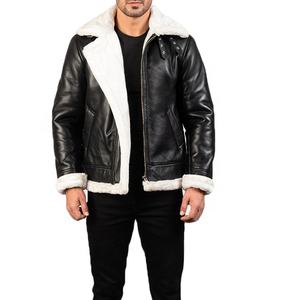 Chaqueta de cuero de carreras vintage de diseñador para hombre, venta al por mayor, chaqueta de seguridad Hip Hop para motocicleta con cuello levantado para invierno - Product Image 6