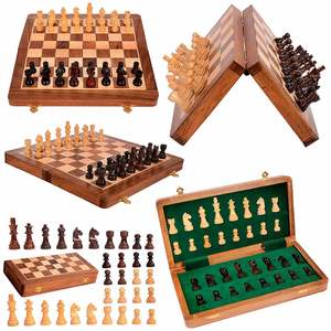 Folding Wood International Chess Board Game International Chess  Entertainment Recreation Xadrez Tabuleiro Jogo Family Game