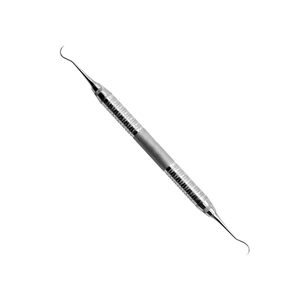 เครื่องมือผ่าตัดทางทันตกรรม Hu-Friedy 3/4 Sugerman Periodontal Scaler ผลิตตามสั่ง ทำจากเหล็กกล้าไร้สนิม ด้ามจับแบบมีลายคลื่น ระดับ Class I - Product Image 6