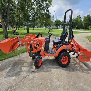 รถแทรกเตอร์ดีเซลขนาดเล็ก BX2680 ขับเคลื่อน 2 ล้อ 18 แรงม้า แบบตีนตะขาบ AGCO สำหรับใช้งานในฟาร์มและสนามหญ้า กล่องเกียร์ทรงพลัง ปั๊มและชิ้นส่วนหลักๆ จัดส่งรวดเร็ว - Product Image 3