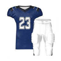 Uniforme de Fútbol Americano Personalizado al por Mayor, Jersey Sublimado, Pantalones de Protección, Conjunto de Ropa Deportiva de Alto Rendimiento
