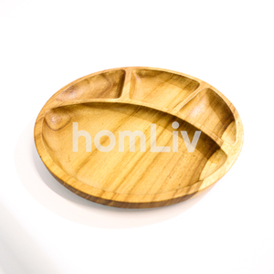 ถาดไม้สักธรรมชาติรักษ์โลก ปลอดภัยสำหรับอาหาร ไม่ใช้สีและน้ำยาเคลือบ ฮาลาล ปรับแต่งได้สำหรับห้องครัว - Product Image 1