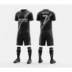 Uniformes de Fútbol Personalizados, Conjunto de Camiseta de Fútbol Sublimada Premium, Calidad Profesional, Tejido Transpirable de Secado Rápido, UPF 50 - Product Image 2