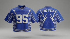 Maillot de sport à manches courtes personnalisé en gros, unisexe, léger, respirant, en molleton, avec numéro d'équipe imprimé, 100 % coton - Product Image 3