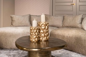 Mesa de Centro Moderna de Estilo Antiguo, Hecha a Mano, con Superficie de Metal, Diseño Industrial, Muebles para Sala de Estar - Product Image 5