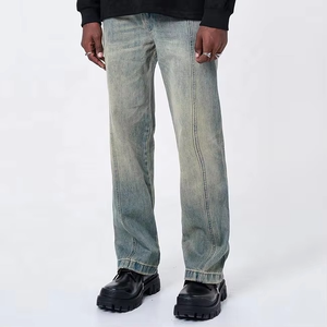 Street Star Denim Jeans Men <b>Dropship</b> Top Quality Custom Jeans for Men Stock - Product Image 5
