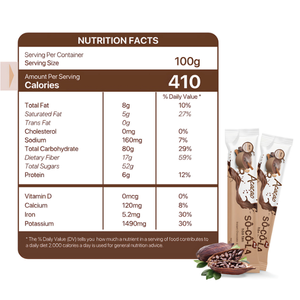 Bebida de Chocolate Instantánea Saludable con Sabor a Canela - Cacao en Polvo de Sabor Intenso - Fábrica OEM/ODM en Vietnam - Caja de 286g - Product Image 5