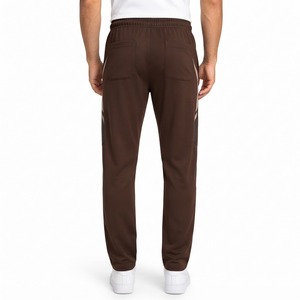 Combinaison de sport pour homme Wolson Industry, tissée, en polaire, taille élastique, tissu doux, pour l'entraînement en salle de sport, la course à pied, les exercices en plein air - Product Image 3
