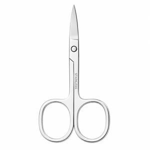 Ciseaux professionnels incurvés en acier inoxydable pour la coupe des sourcils et l'entretien de la beauté - Product Image 4