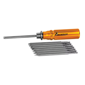 ASTERIUM Orthopedic Surgical <b>Screwdriver</b> <b>Set</b> with Quick Coupling Handle 1.5–5.0mm Hex Driver Tips Bone Implant Instrument - Product Image 6