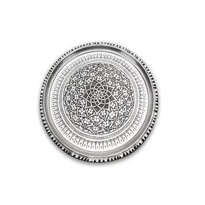 Assiette de présentation de qualité supérieure en acier inoxydable couleur cuivre pour usage domestique et hôtelier - Product Image 6