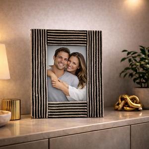 Cadre photo en résine OEM en gros avec impression de logo et service d'emballage personnalisé sous marque privée - Product Image 5