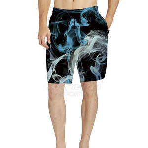 Shorts décontractés pour hommes à séchage rapide, respirants, unis, taille mi-haute, en coton 100%, avec cordon de serrage, couleur personnalisable, vente chaude - Product Image 6