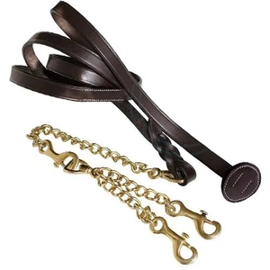 Riendas de alta calidad para eventos ecuestres con cuero suave y tope de agarre manual. Productos ecuestres para carreras de caballos de Pakistán. - Product Image 5