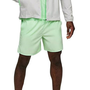 Ensemble de veste à capuche pour homme, respirant, séchage rapide, tricoté, sportif, streetwear, shorts d'été, vert et blanc - Product Image 2