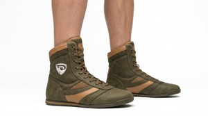 DUMELA INTERNATIONAL - Set de Boxeo, Zapatos de Entrenamiento de Cuero de Caña Alta, Ecológicos, Transpirables, Cómodos, para Todas las Estaciones - Product Image 5