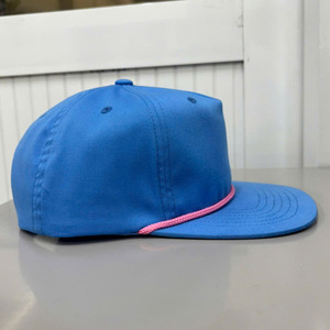Wholesales ODM Custom Logo Rope Snapback <b>Caps</b> Indonesia Hat Factory Woven Tag Gorras For Men <b>Women</b> Outdoor Activity Multi Color - Product Image 3