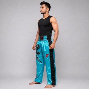 Pantalon de kick-boxing athlétique offrant un confort respirant, une qualité supérieure et une liberté de mouvement totale lors des arts martiaux. - Product Image 3