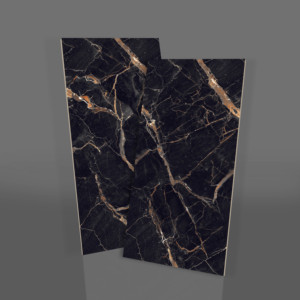 Carreaux de porcelaine effet marbre brillant 600x1200 mm pour sols et murs intérieurs, idéaux pour les allées – Nouvelle collection en promotion - Product Image 1
