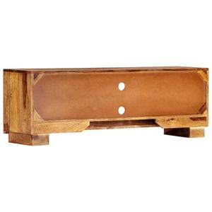 Supporto TV Sheesham in legno massello 46.5 "x 11.8" x 15.7 "formato elegante TV Stand collezione - Product Image 2