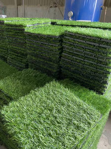 Azulejos de cubierta de madera de acacia para interiores y exteriores tablones de madera entrelazados - Product Image 3