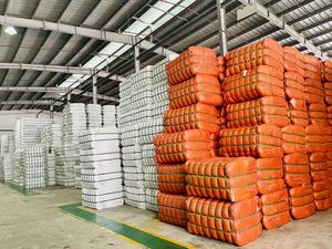 Largest Vietnam Supplier of 100% Polyester Recycled Solid Dry 6D- 15D*64mm fiber for Padding Sheet geotextile and furniture - Product Image 5