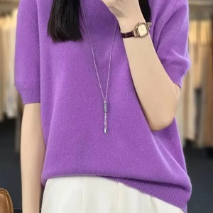 เสื้อยืดแขนสั้นคอตตอน/โพลีเอสเตอร์เนื้อหนัก 500 GSM ทรงปกติ สวมใส่สบาย ไม่เป็นขุยด้านหน้า  20 สี รับผลิตตามแบบ (OEM) ขายส่งสำหรับทุกเพศ - Product Image 3
