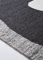 Tapis de sol moderne en chanvre et jute, 100% fibre naturelle non teinte, noué à la main, design moderne, directement de l'usine, style vintage.