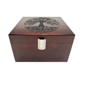 Carved Resin Model Jewelry <b>Box</b> for Gifts and Tools Handmade Eco-Friendly Bohemian <b>Keepsake</b> Organizer by Indian Manufacturers - Product Image 2