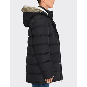 Parka personnalisée pour homme, veste à capuche chaude, parka d'hiver - Product Image 3