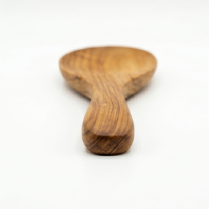 Cuchara para Arroz de Madera de Teca 100% Sólida con Certificado FSC, Mango Ergonómico, Ecológica, Antiadherente, Utensilio de Cocina - Product Image 3