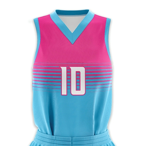 Ensemble d'uniformes de basketball respirants imprimés par sublimation, personnalisables à faible MOQ, 100 % polyester, haute qualité - Product Image 4