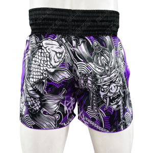 Blaze Fight กางเกงชกมวยแบบกางเกงฝึก MMA แบบไทยผ้าโพลีเอสเตอร์100% เป็นมิตรกับสิ่งแวดล้อมผ้าโพลีเอสเตอร์ระบายอากาศได้ดีมีลายกระดานแฟชั่น - Product Image 4