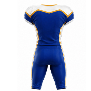 Uniforme de football américain sur mesure de haute qualité, respirant, best-seller - Product Image 4