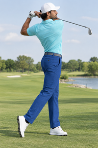 Pantalons de golf pour hommes, design OEM en gros, respirants, avec poches latérales droites, décontractés, de haute qualité, en vente - Product Image 6